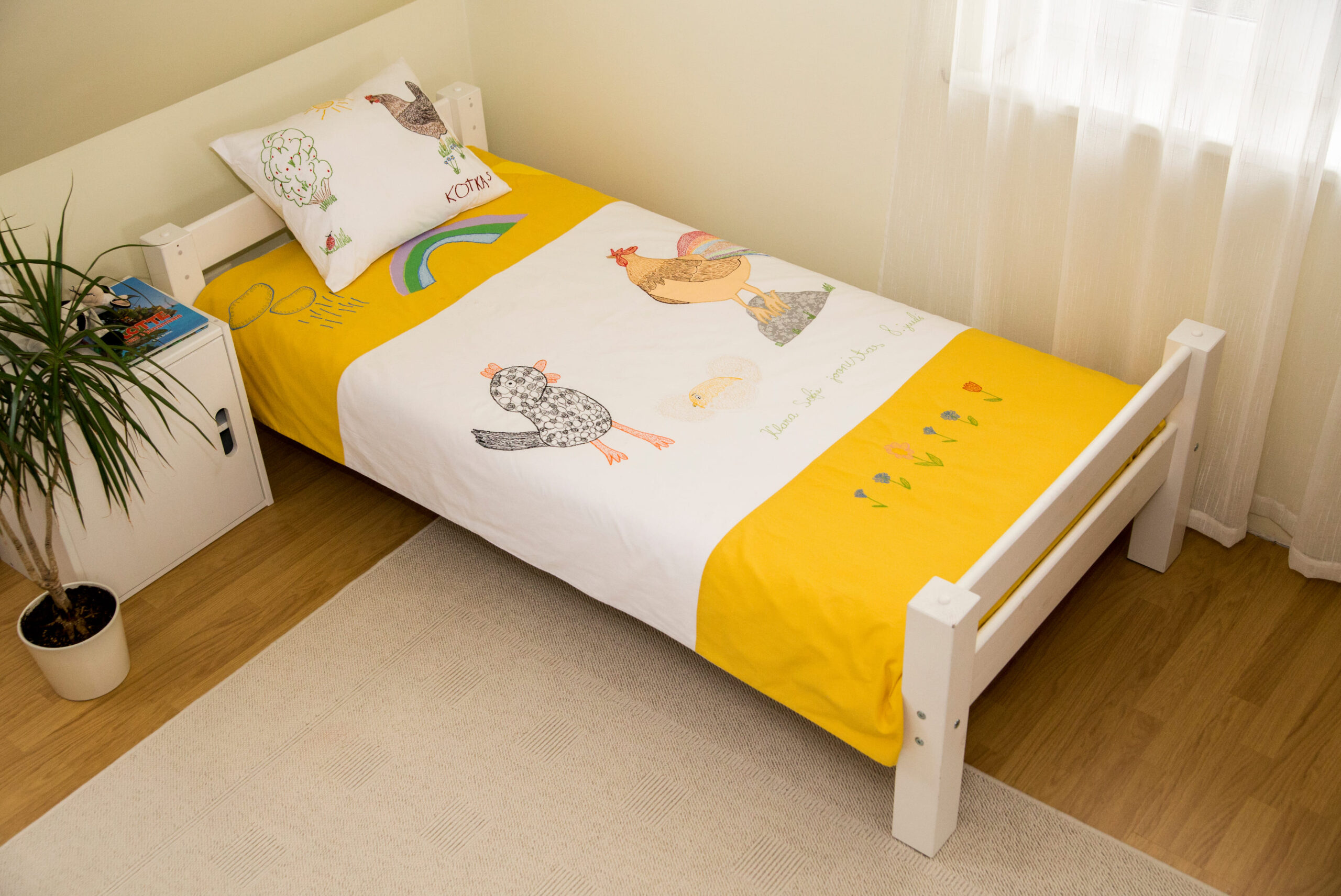 Frida voodipesu Frida voodipesuKollane2500